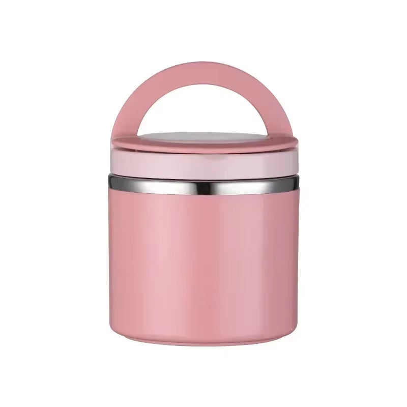 630/1000Ml Food Thermal Jar Insulated Soup Cup Thermos Containers Stainless Steel Lunch Box Thermo Keep Hot for School Children