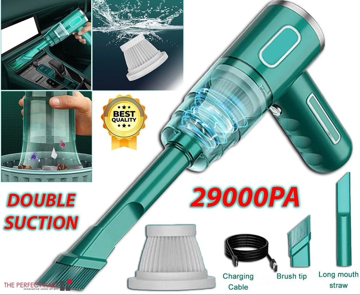 29000PA Cordless Hand Held Vacuum Cleaner Mini Portable Car Auto Home Wireless