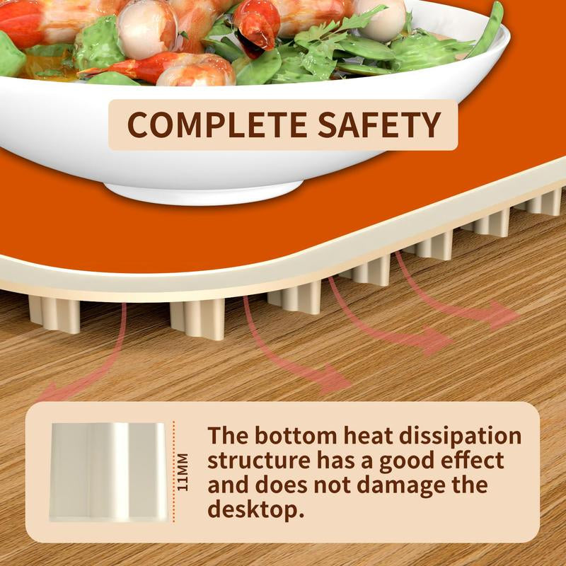 Upgrated Food Warming Mat,Foldable Electric Warming Tray, Adjustable Max Temperature 212°F,Warming Tray for Buffets Party ,Full Surface Heating for Tableware and Coasters,Premium Silicone Nano-Material,Thanksgiving,Christmas Adjustable Electric