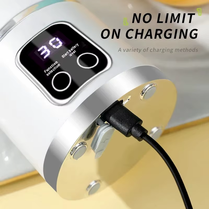 Blender Juicer Portable Electric Juicer 450Ml 8 Blades Travel Juicer Machine Chargeable Shakes Smoothie Blenders Fresh Juice Cup