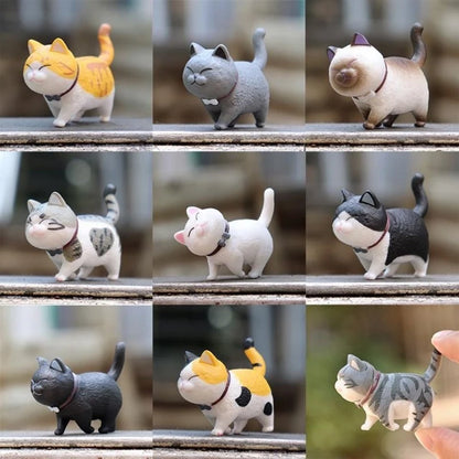 3Pcs Random Styles Lovely Cat Series Refrigerator Magnet 3D Cat Magnet Home Decoration Creative Gift Animal Refrigerator Sticker