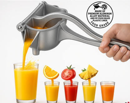 Heavy Duty Metal Manual Juicer Fruit Juice Squeezer for Pressing Lemons Oranges