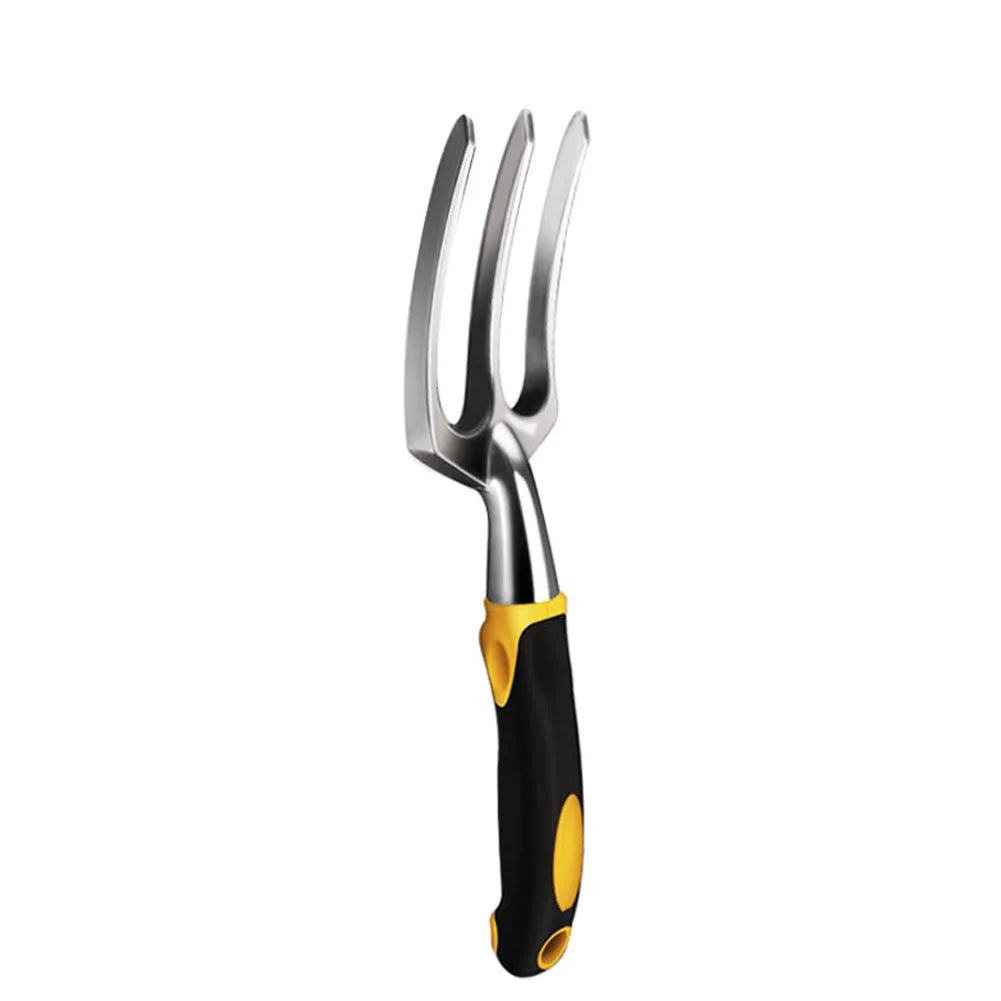 Garden Tool Hand Trowel,Rake,Cultivator,Weeder Tools with Ergonomic Handle,Garden Lawn Farmland Transplant Gardening Bonsai Tool