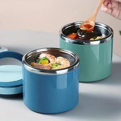 630/1000Ml Food Thermal Jar Insulated Soup Cup Thermos Containers Stainless Steel Lunch Box Thermo Keep Hot for School Children